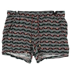 Old‎ Navy Soft-Washed Tribal Printed Pull-On Shorts Womens M Drawstring Casual